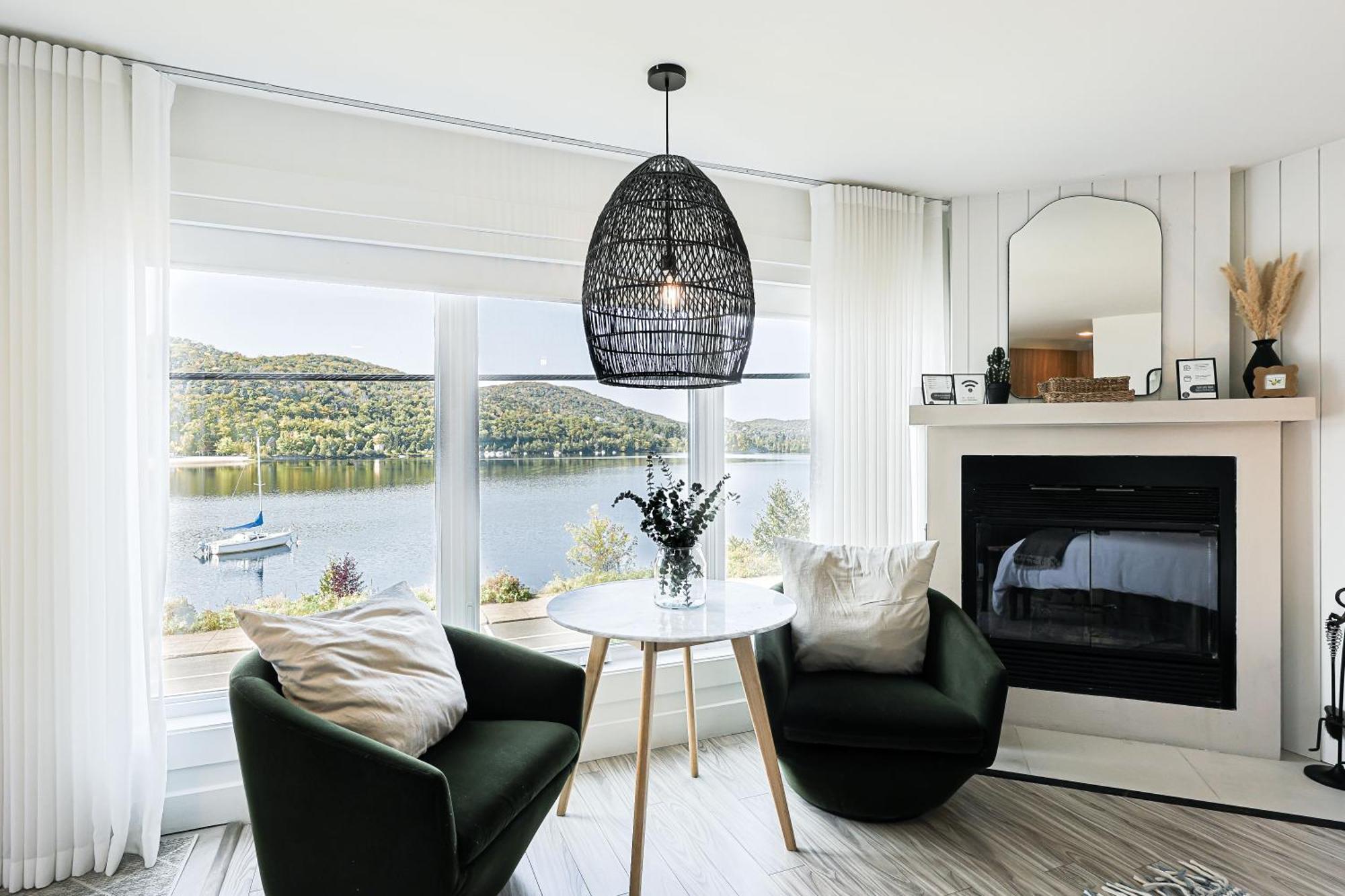 Les Lofts Du Lac Des Sables By Kasania Sainte-Agathe-des-Monts Eksteriør billede