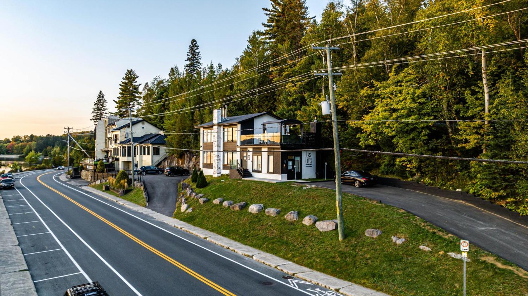 Les Lofts Du Lac Des Sables By Kasania Sainte-Agathe-des-Monts Eksteriør billede