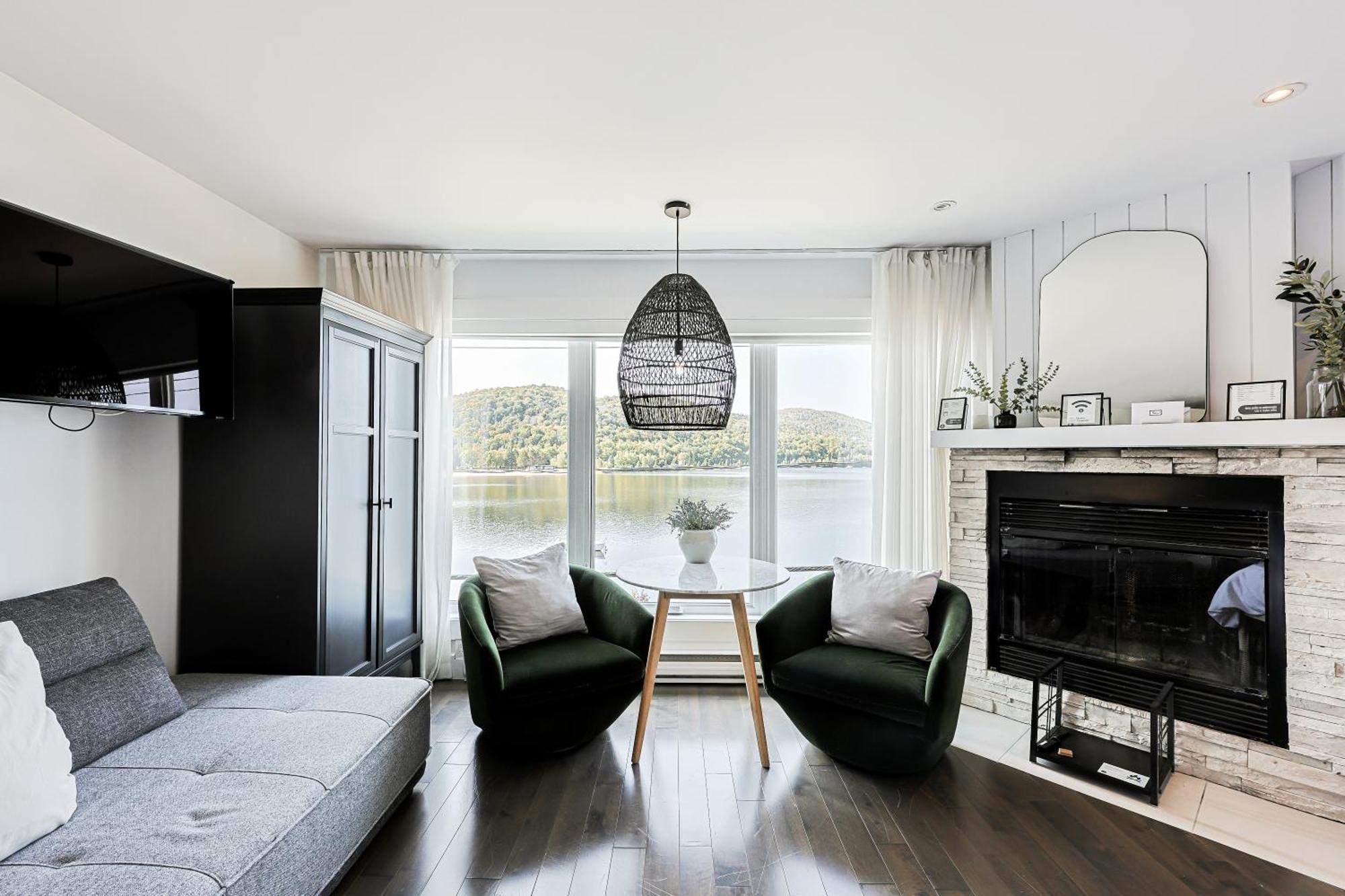 Les Lofts Du Lac Des Sables By Kasania Sainte-Agathe-des-Monts Eksteriør billede